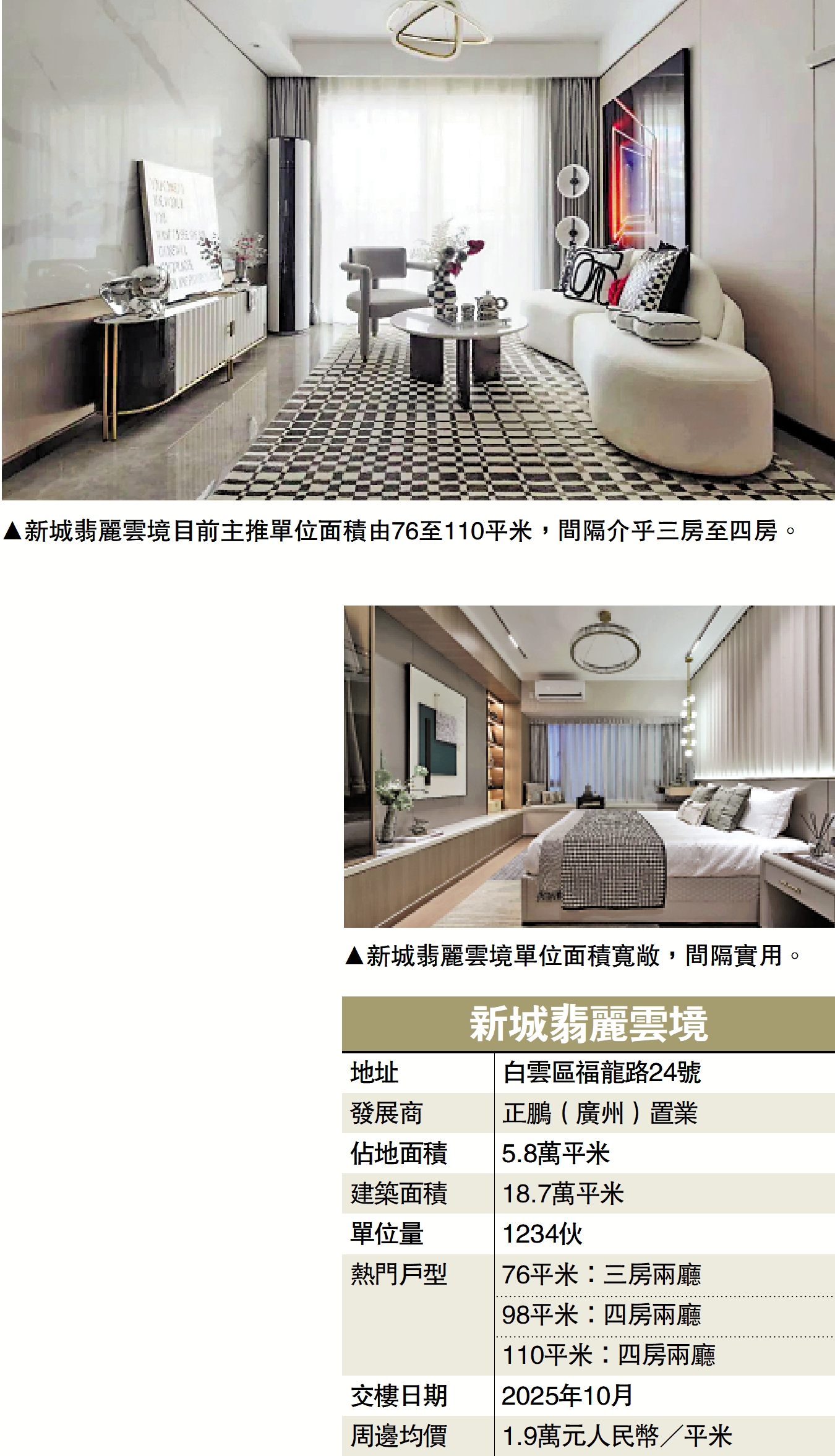 　　圖：新城翡麗雲境