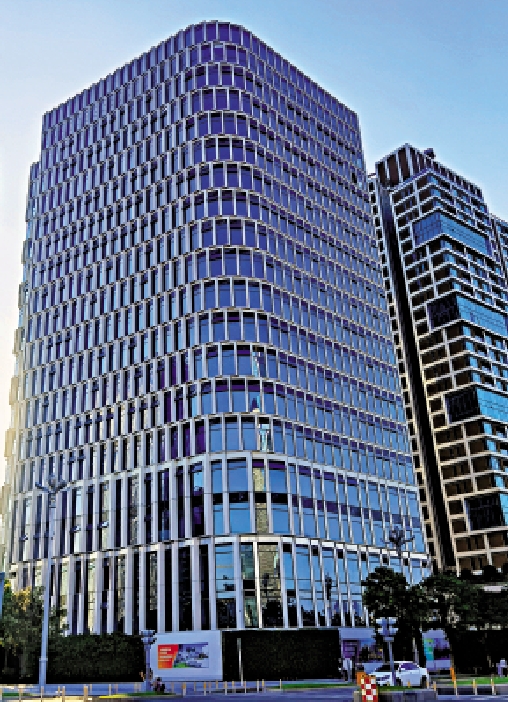 　　圖：位於深圳前海的東亞銀行大廈即將啟用。