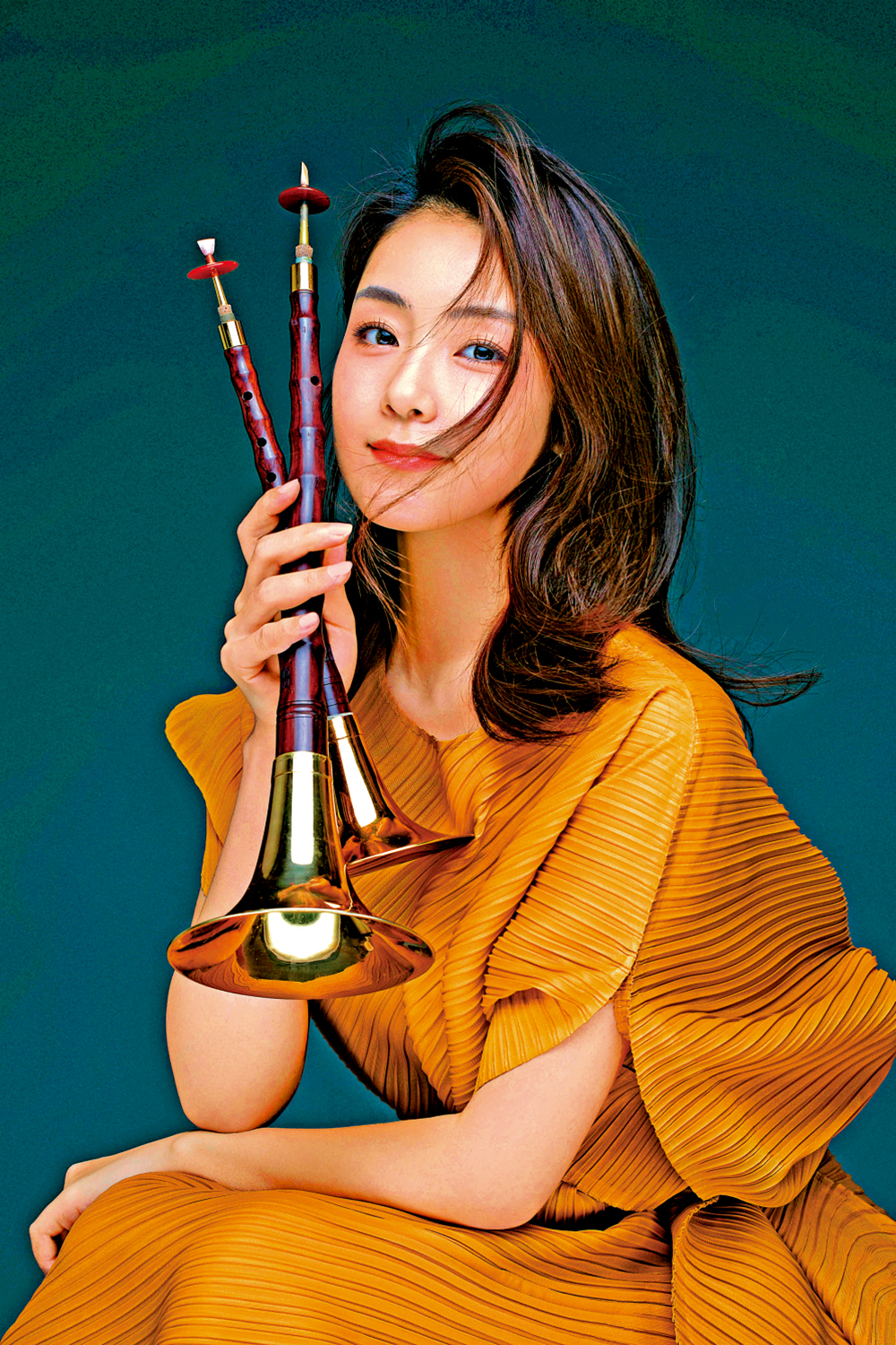 　　圖：中國首個嗩吶博士劉雯雯在職業生涯中獲得了許多亮眼的成績。\受訪者供圖