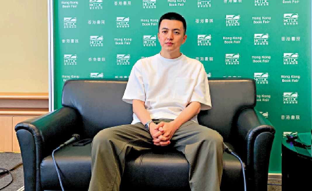 　　圖：陳春成接受訪問。\大公報記者顏琨攝