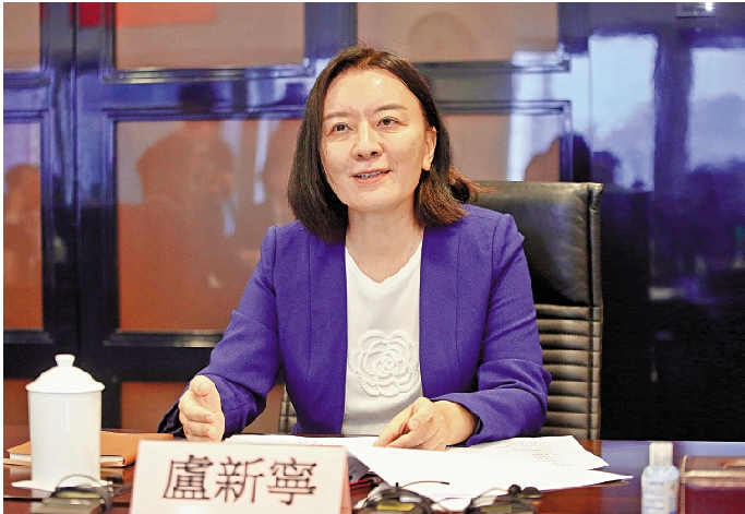 　　圖：盧新寧表示，習主席的回信為香港更好地推進愛國主義教育指明了方向。