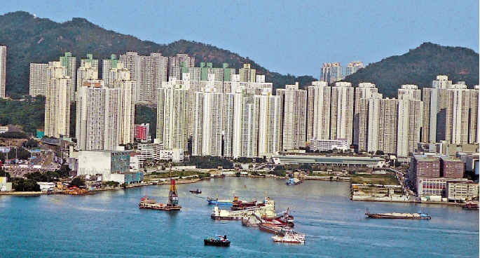 　　圖：油塘灣綜合發展計劃總地盤面積逾106萬方呎。