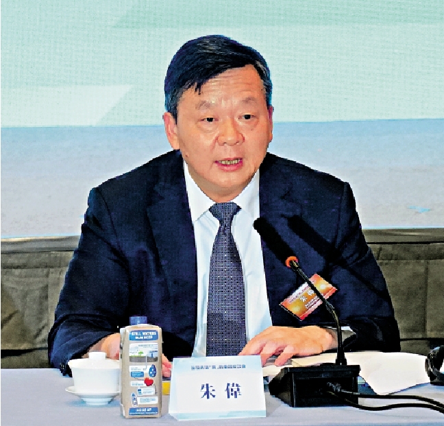 　　圖：朱偉表示，着力推動粵港全方位互聯互通，助力提升粵港市場一體化水平。
