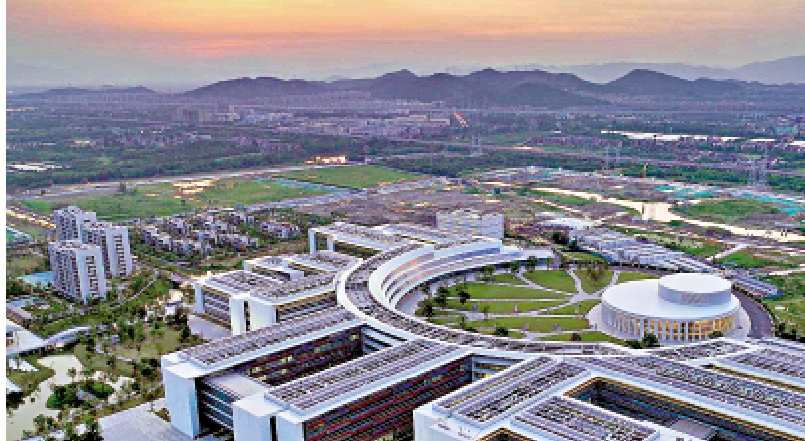 　　圖：西湖大學校園俯瞰。