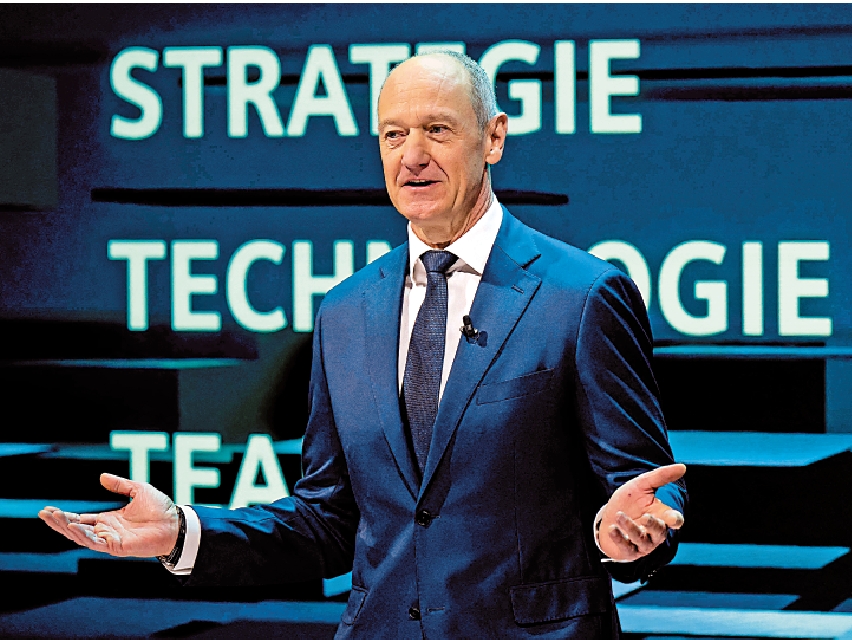 　　圖：西門子公司CEO博樂仁。\法新社