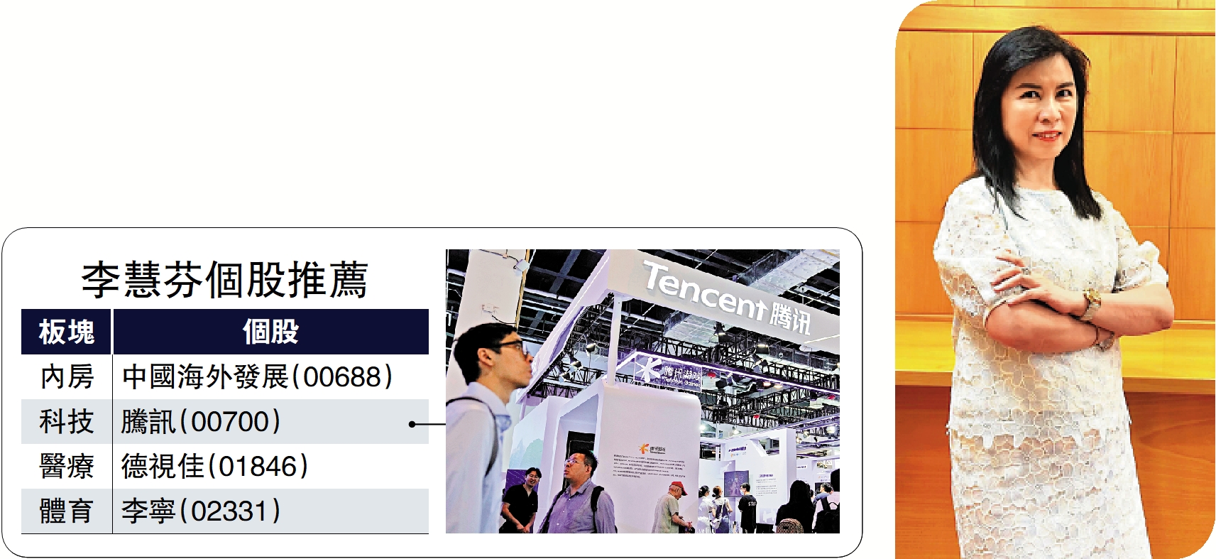 　　圖：李慧芬看好油價上升。\大公報攝