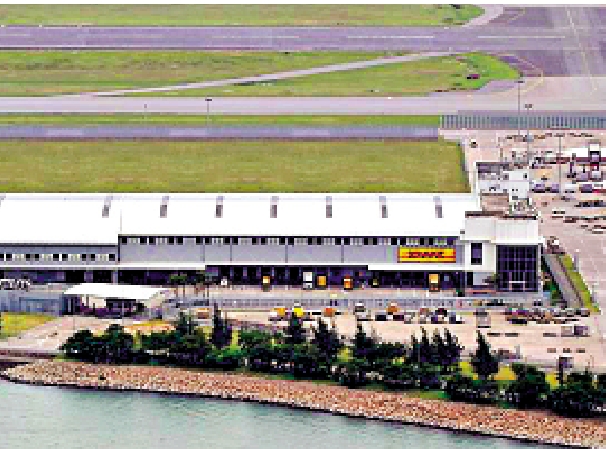 　　圖：機管局跟DHL合作擴建的中亞區樞紐已在三月啟用。/網上圖片