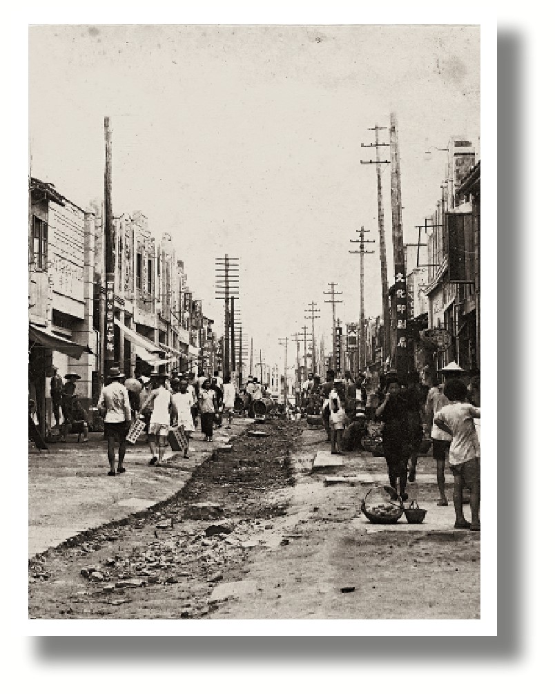 　　圖：1951年的坡子街街景。