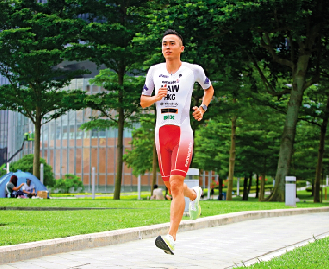 　　圖：羅亮添希望將自己做運動員的經驗分享開去，為在囚人士注入正能量重投社會。\大公報記者麥潤田攝