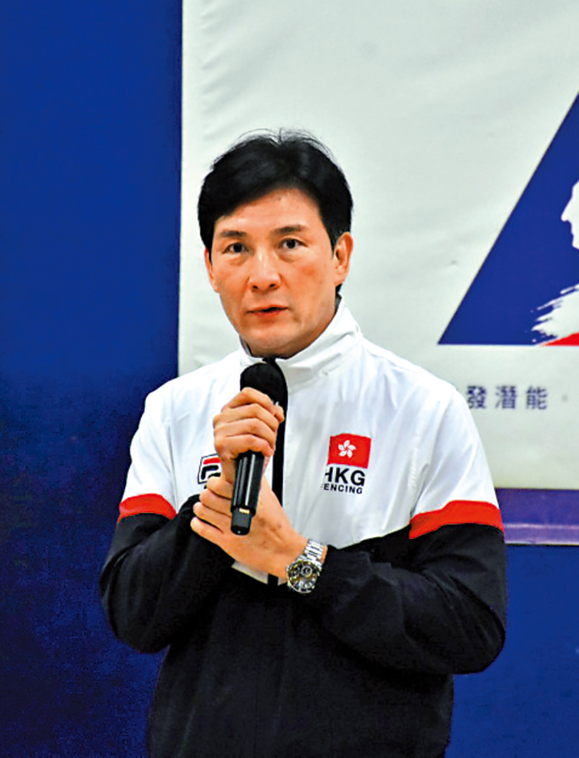 　　圖：鄭兆康將帶領香港劍擊隊在亞運爭取佳績。