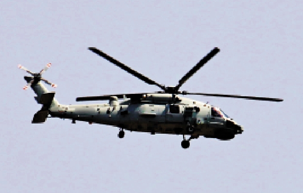 　　圖：直-20F機腹有大型水面搜索雷達，探測水下潛艇信息。