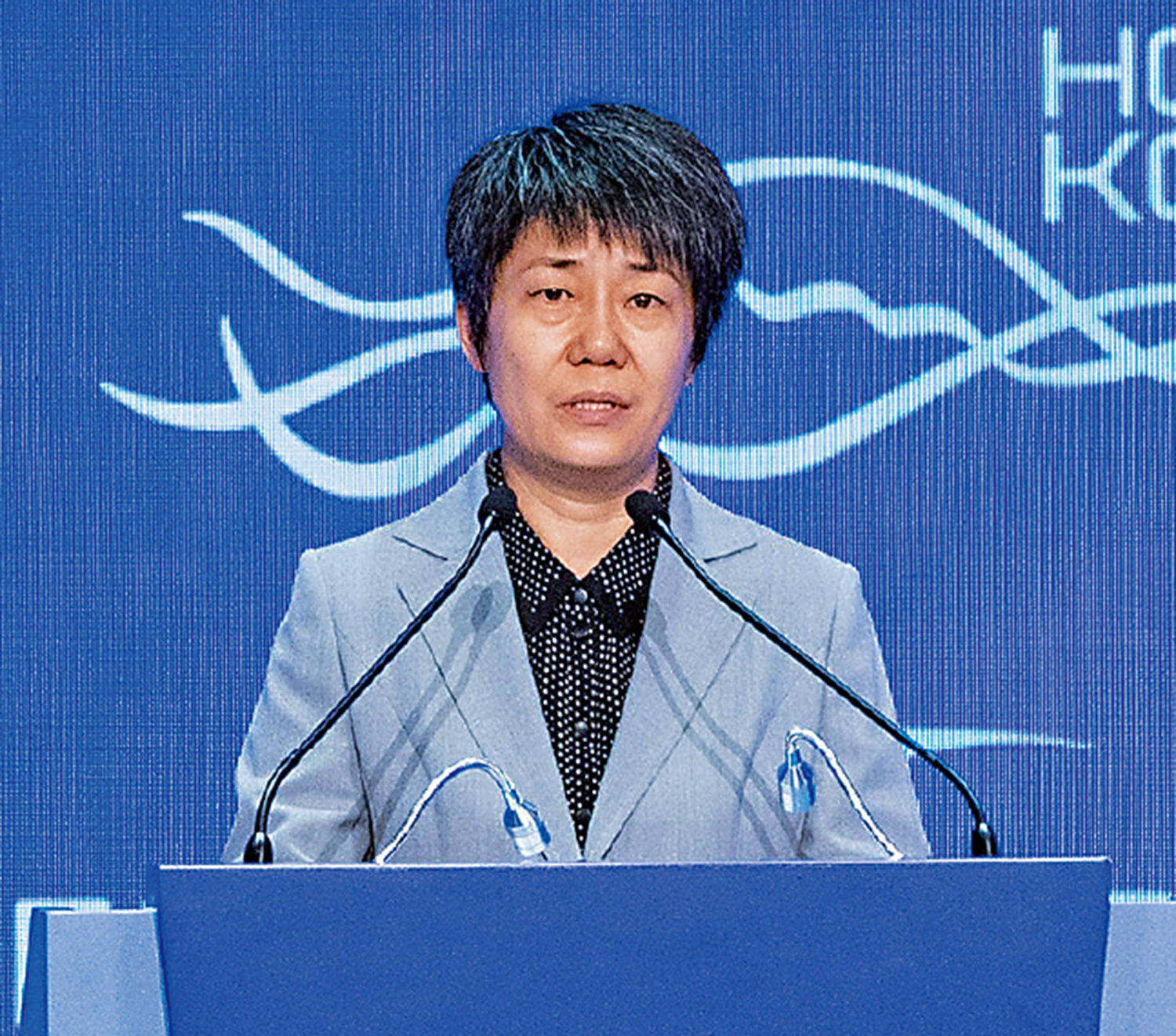 　　圖：國家商務部副部長郭婷婷表示，商務部支持香港發揮聯通內外優勢，更好打造「一帶一路」功能平台。