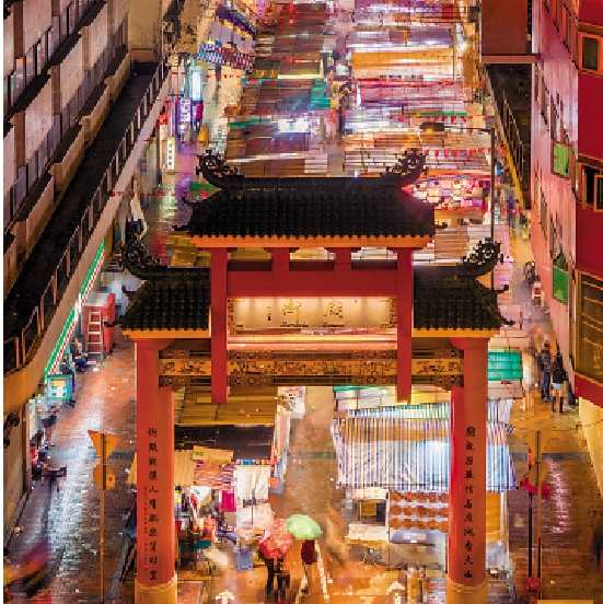 　　圖：旅發局已初步接觸廟街商會，討論如何提升廟街氣氛。