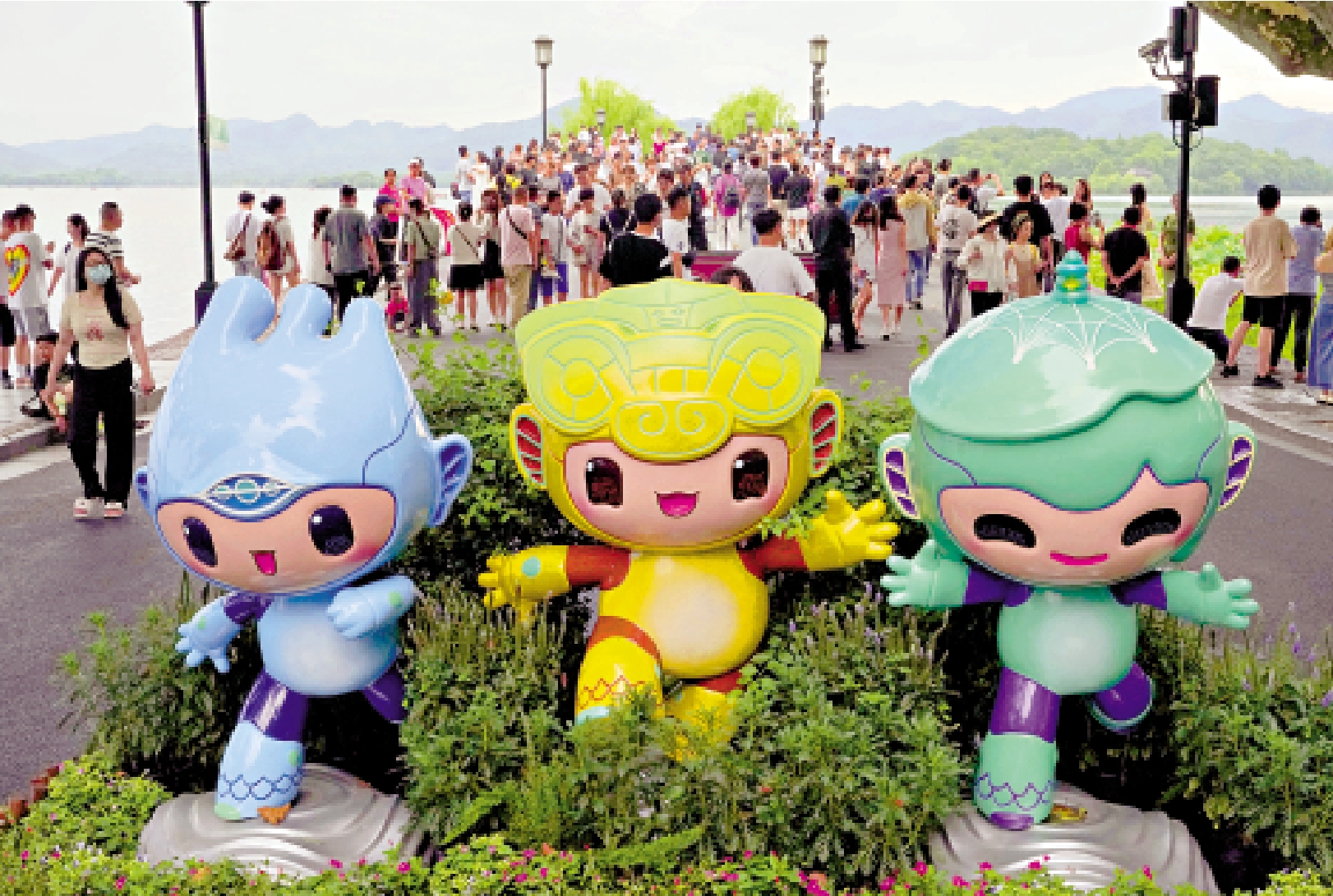 　　圖：杭州亞運會已成為「引流密碼」，帶旺杭州甚至浙江全省的旅遊產業。