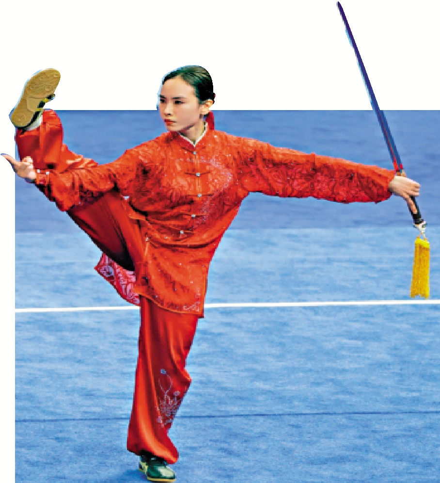 　　圖：陳穗津在比賽中發揮理想。\大公報記者郭正謙攝