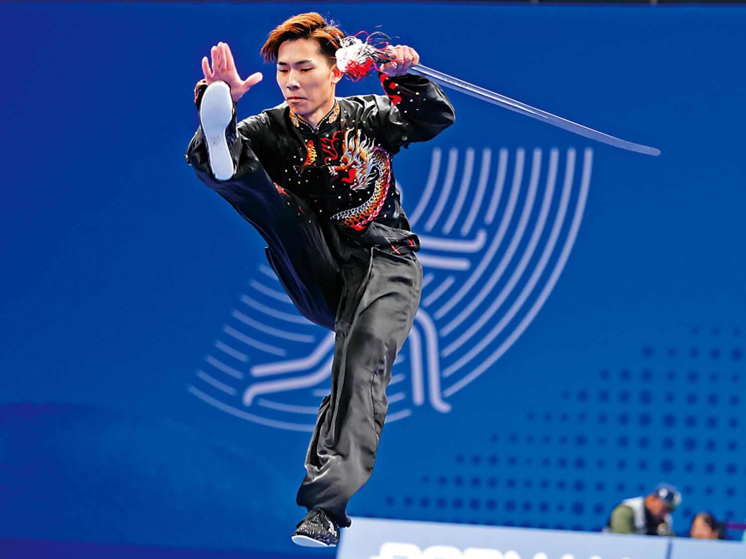 　　圖：許得恩先後在成都大運會及杭州亞運奪牌。