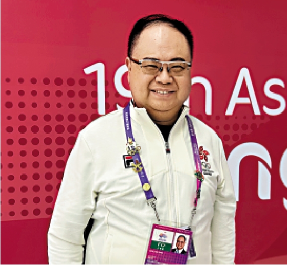 　　圖：陳龍盛是中國香港電競總會會長。\大公報特派記者敖敏輝攝