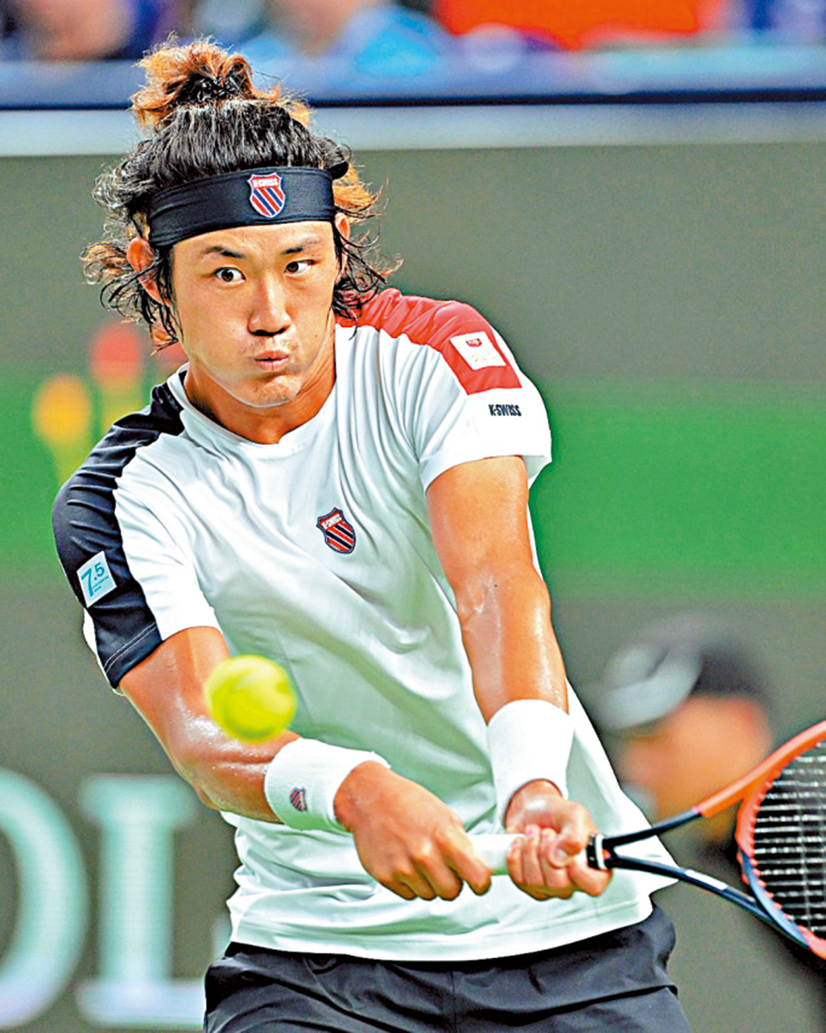 　　圖：張之臻在上海大師賽首仗輕鬆取勝。\網絡圖片