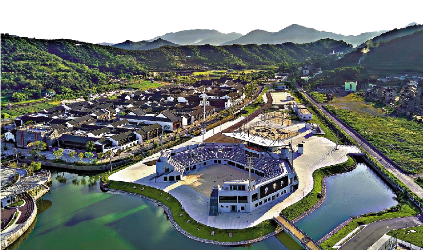 　　圖：寧波亞帆中心是杭州亞運會唯一涉海場館。