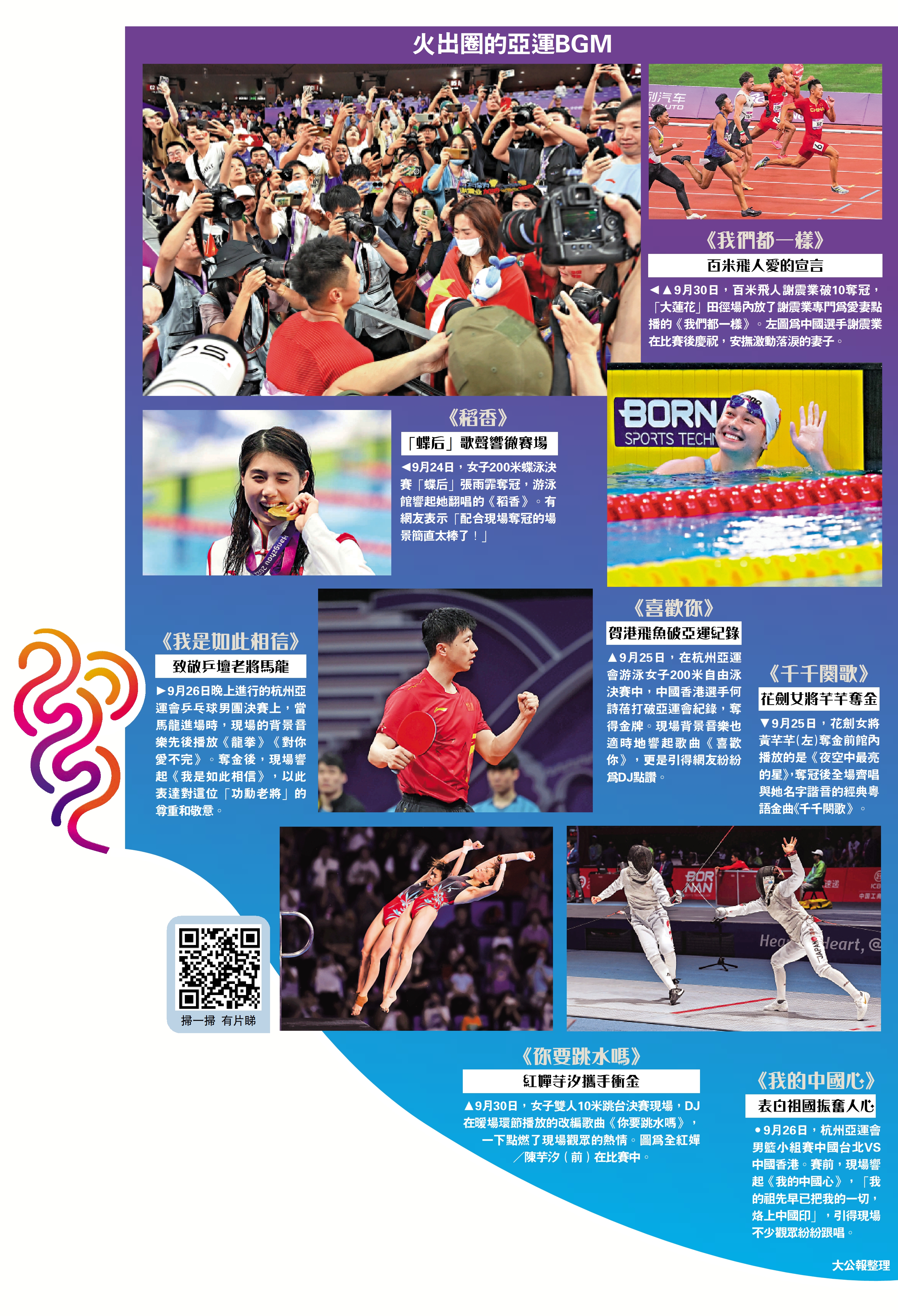 　　圖：火出圈的亞運BGM