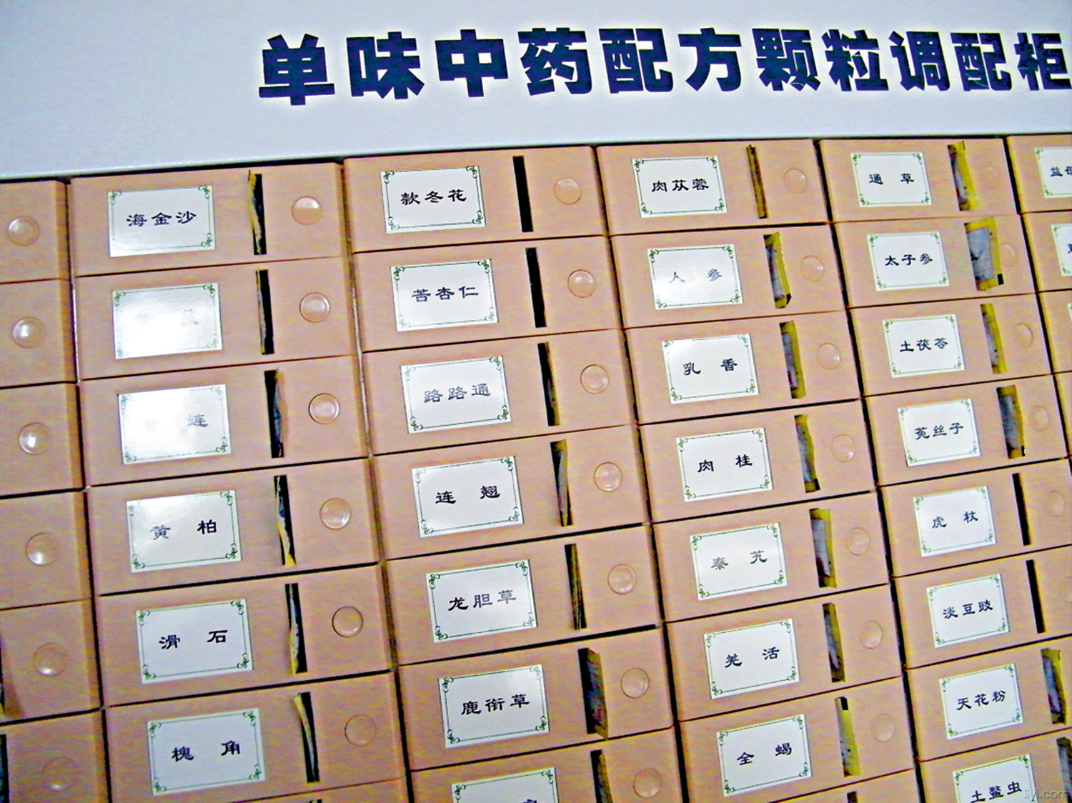 　　圖：中藥配方顆粒按照中醫臨床處方調配後供患者沖服，具有易保存、攜帶及服用方便等優點。