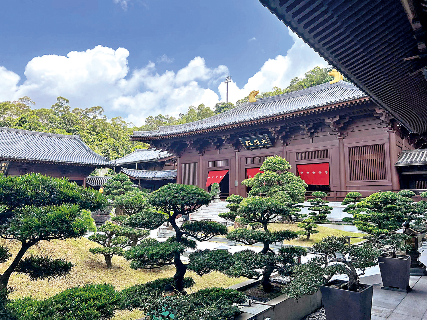 　　圖：志蓮淨苑一景。\作者供圖