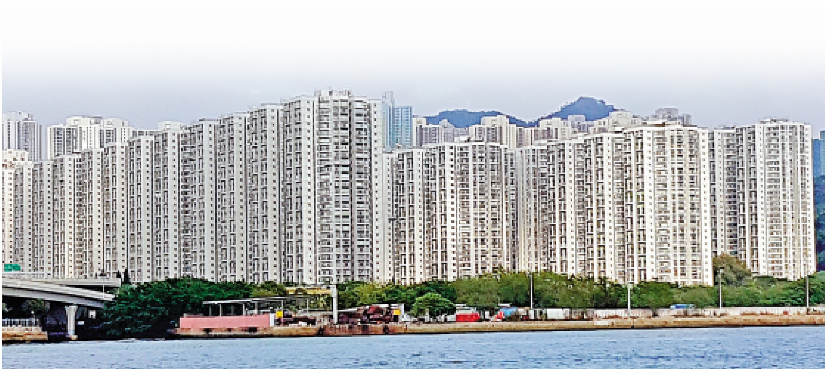 　　圖：觀塘麗港城兩房戶以495萬元易手，重返2014年水平。