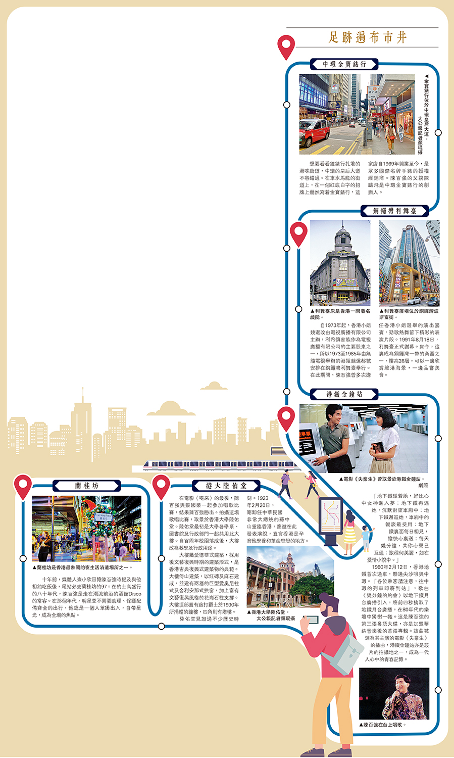 　　圖：足跡遍布市井