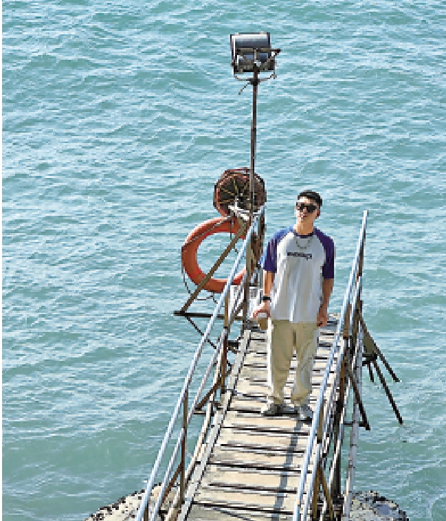 　　圖：西環泳棚是小紅書推介的打卡美景之一。