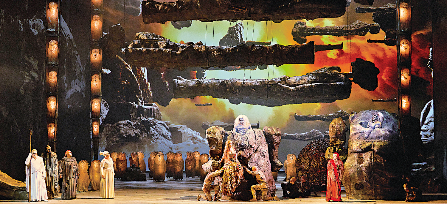 　　圖：《尼伯龍根的指環》劇照。