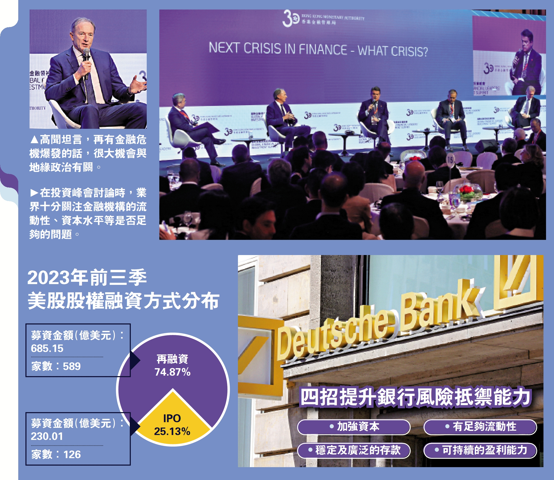 　　圖：2023年前三季美股股權融資方式分布。