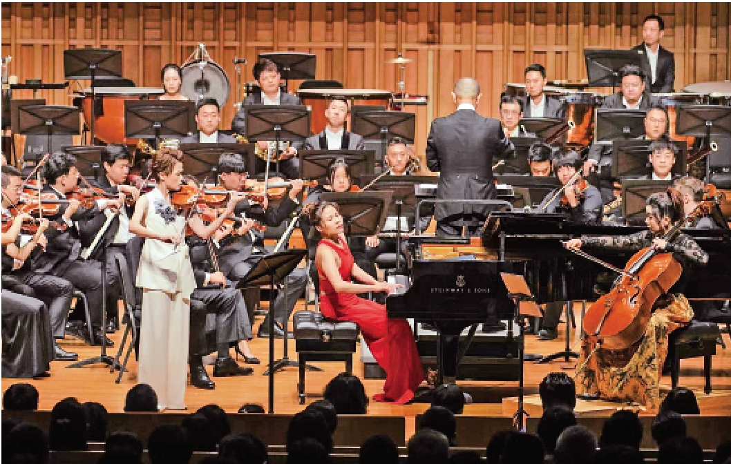 　　圖：「從貝多芬到秦始皇」音樂會在西安舉辦。