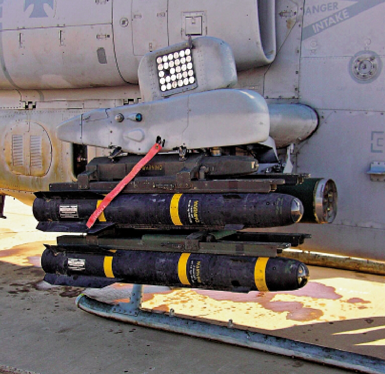 　　圖：AGM-114「地獄火」空地導彈。\網絡圖片