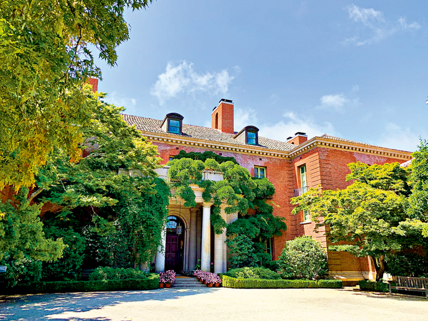 　　圖：斐洛里莊園有着百年歷史，被譽為美國最美莊園之一。