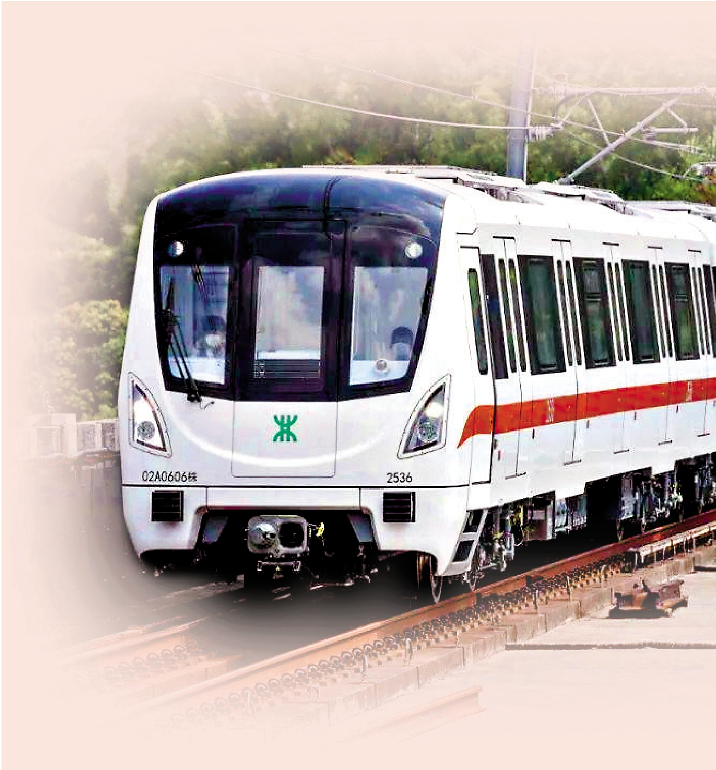　　圖：深圳地鐵8號線（2號線）列車。
