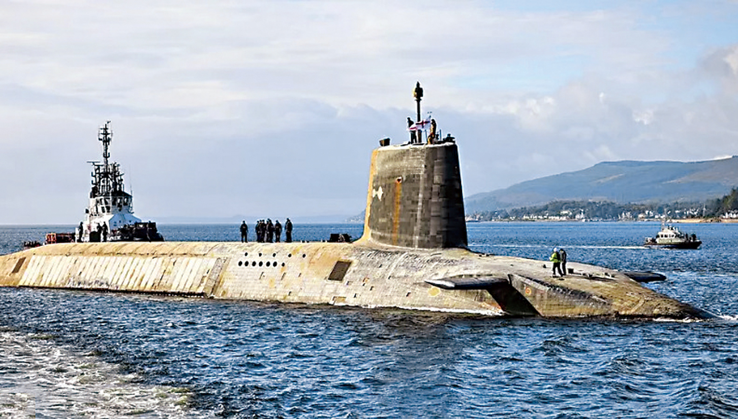 　　圖：英國先鋒級核潛艇僅有兩艘正在投入使用。\網絡圖片