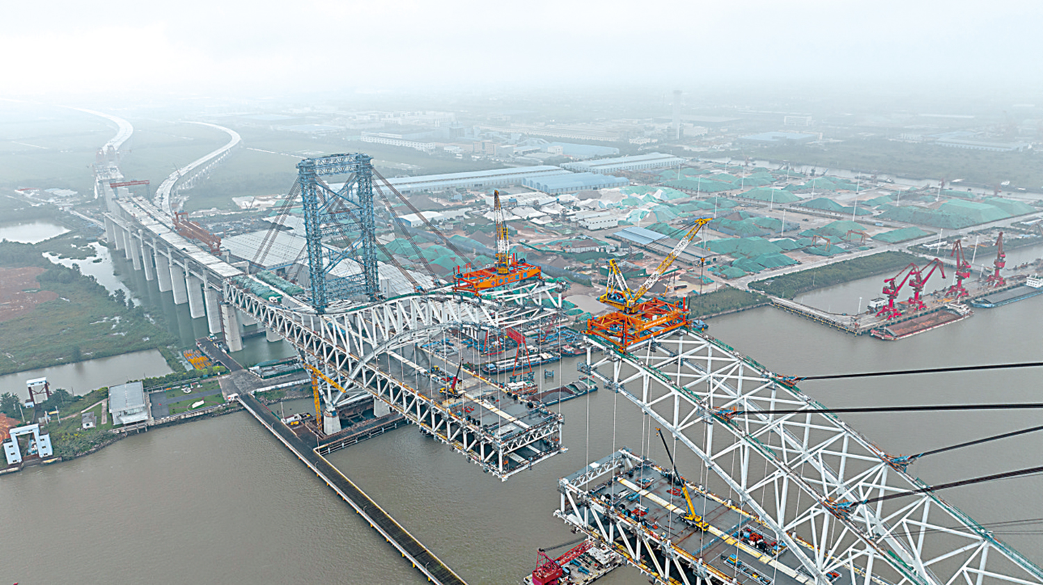 　　圖：內地對工程進行智能管理，逐步實現綠色建造和生態建造。