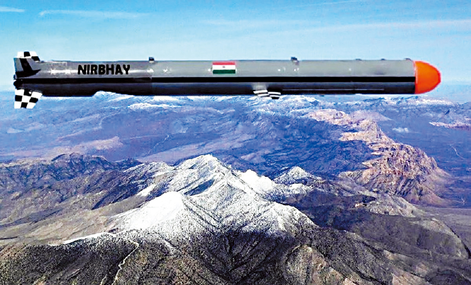 　　圖：「無畏」巡航導彈此前的測試畫面。