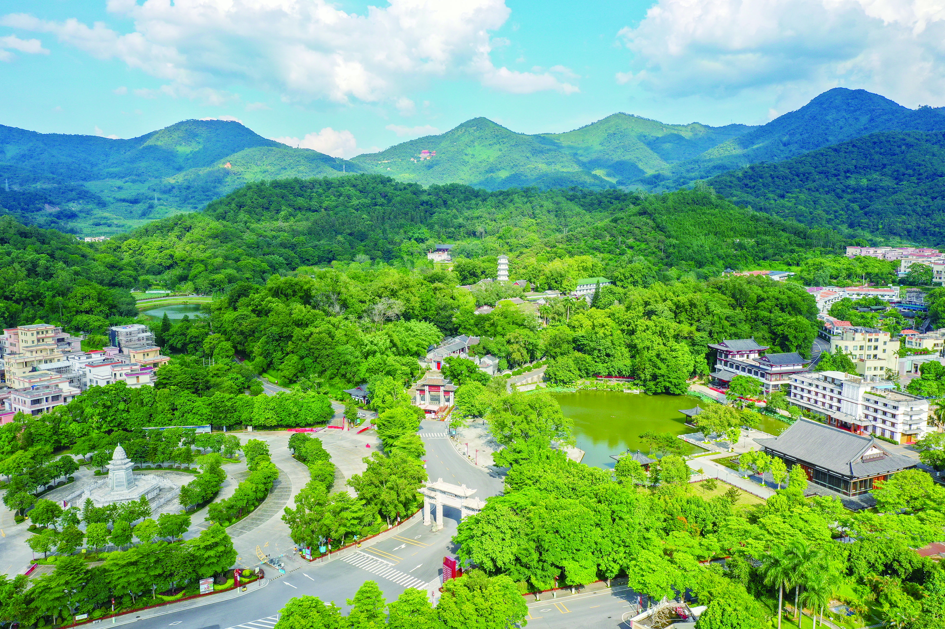 　　圖：新興縣六祖故里旅遊度假區。