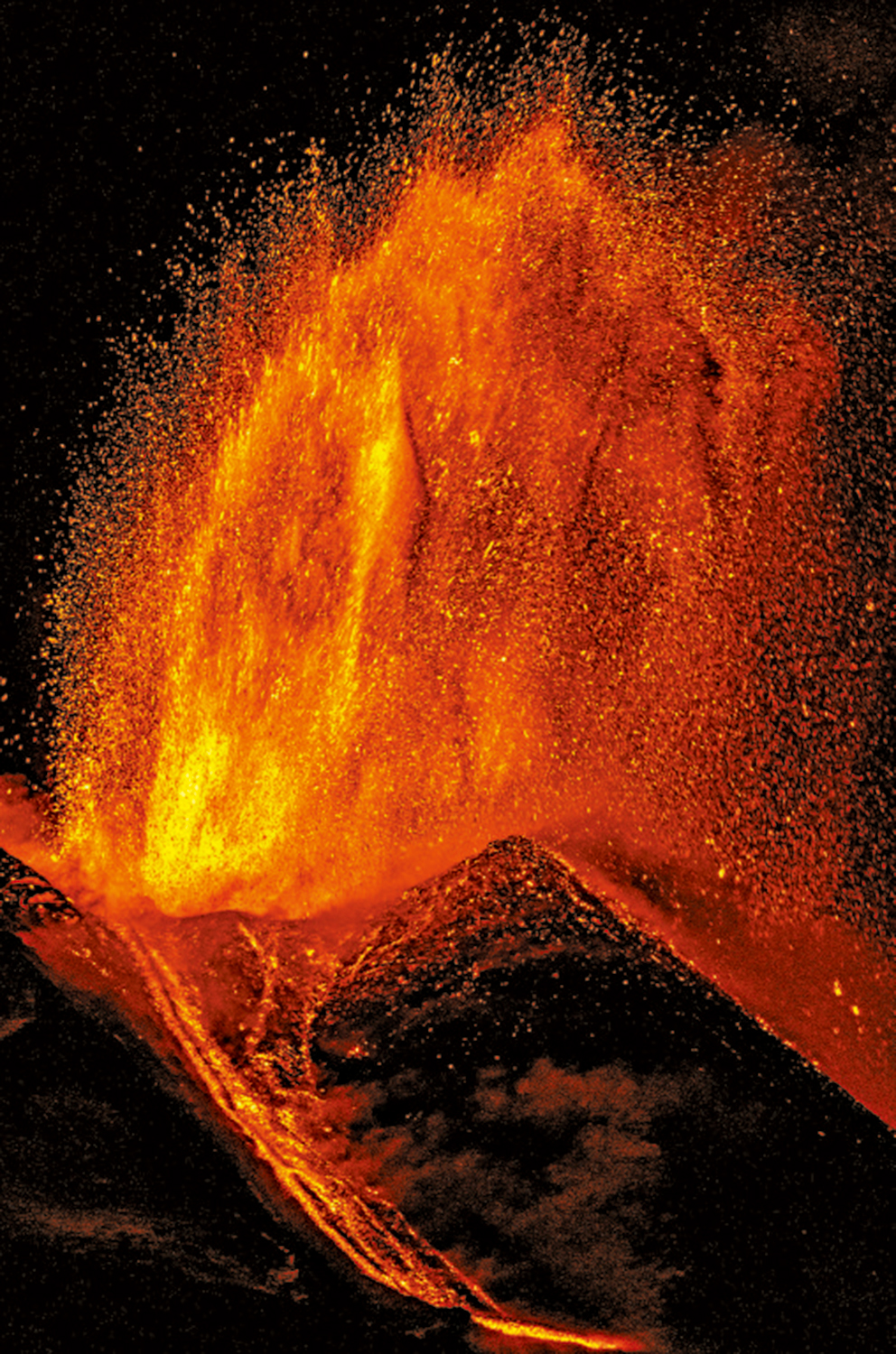 火山旅遊藏險 大公報