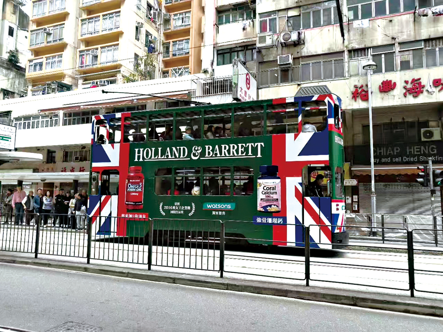 　　圖：走過一個多世紀的香港叮叮車。\作者供圖