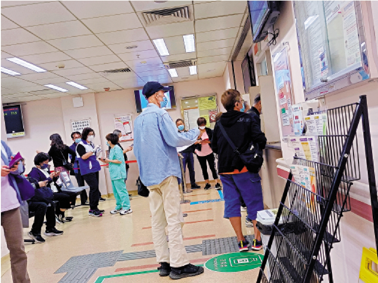 　　圖：公院面對冬季流感高峰期，做好應對準備。