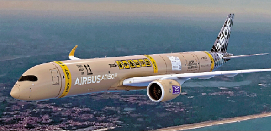 　　圖：國泰貨運訂購6架空巴A350F型號貨機，並有權額外增購20架。