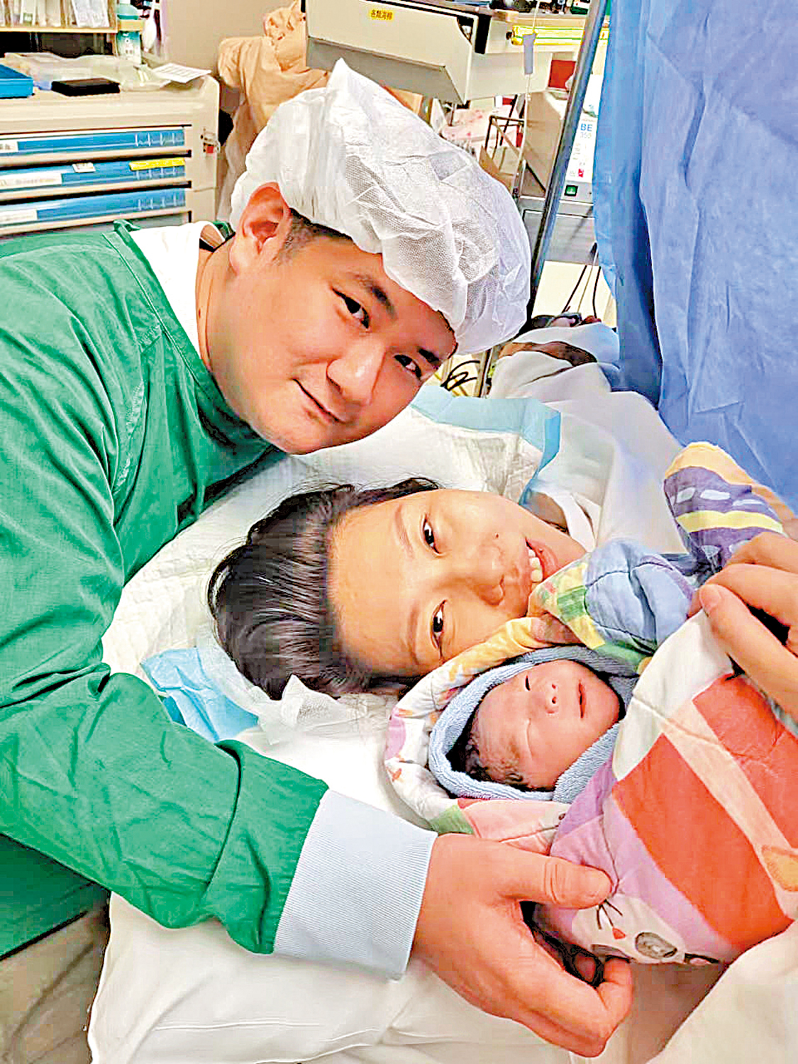 　　圖：立法會議員林琳透過輔助生育，誕下她的寶寶「波波」。