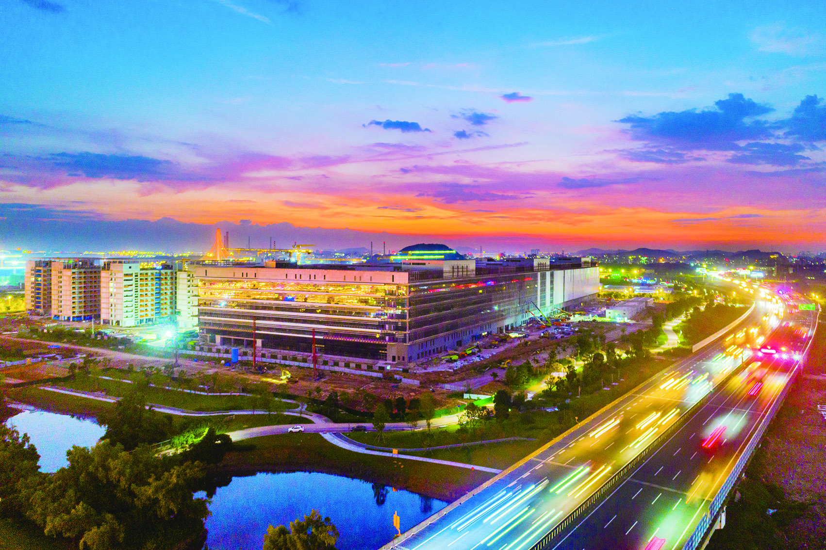 　　圖：濱海灣新區全景圖。