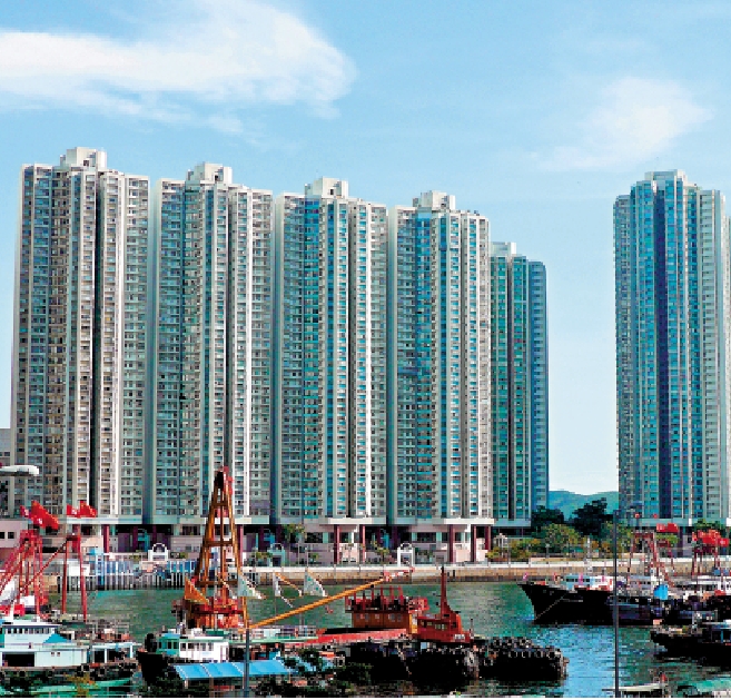 　　圖：鴨脷洲海怡半島有2房單位僅以666萬元易手，樓價重返2014年。