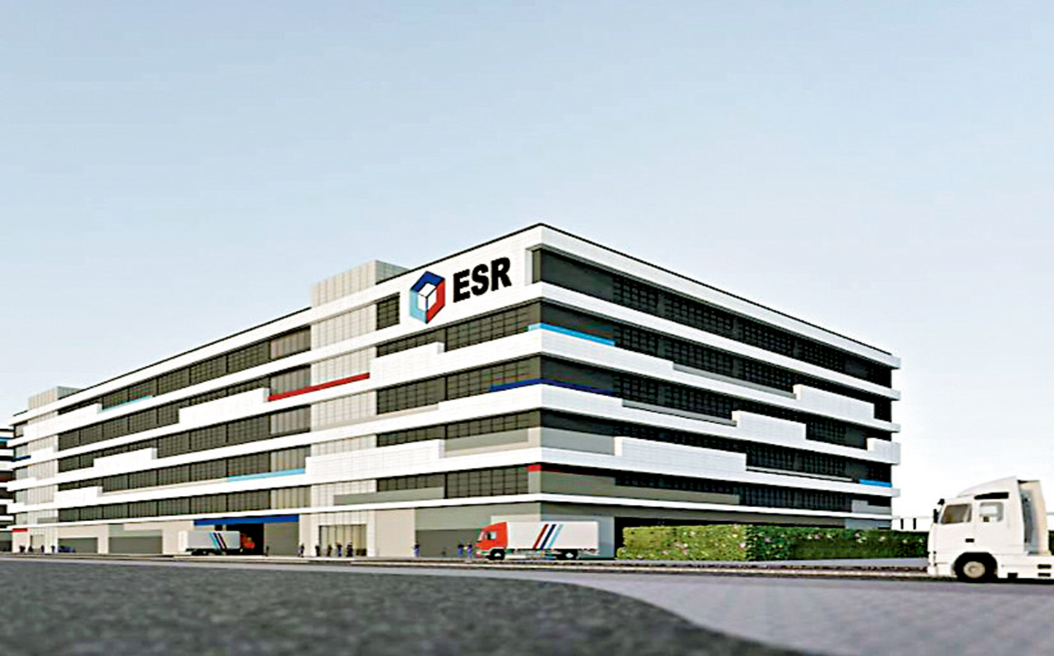 　　圖：ESR夥華懋興建凍倉儲存及物流中心，總建築面積148.5萬方呎。