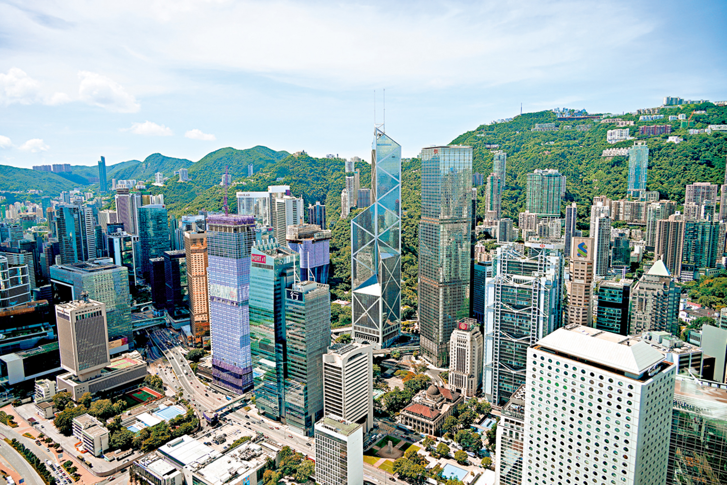 　　圖：完成23條立法將進一步改善香港營商環境、更好發揮香港獨特地位和優勢。