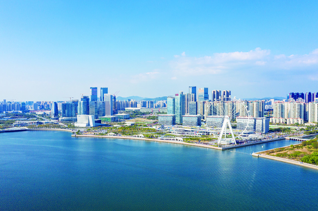 　　圖：圖為深圳寶安中心區。