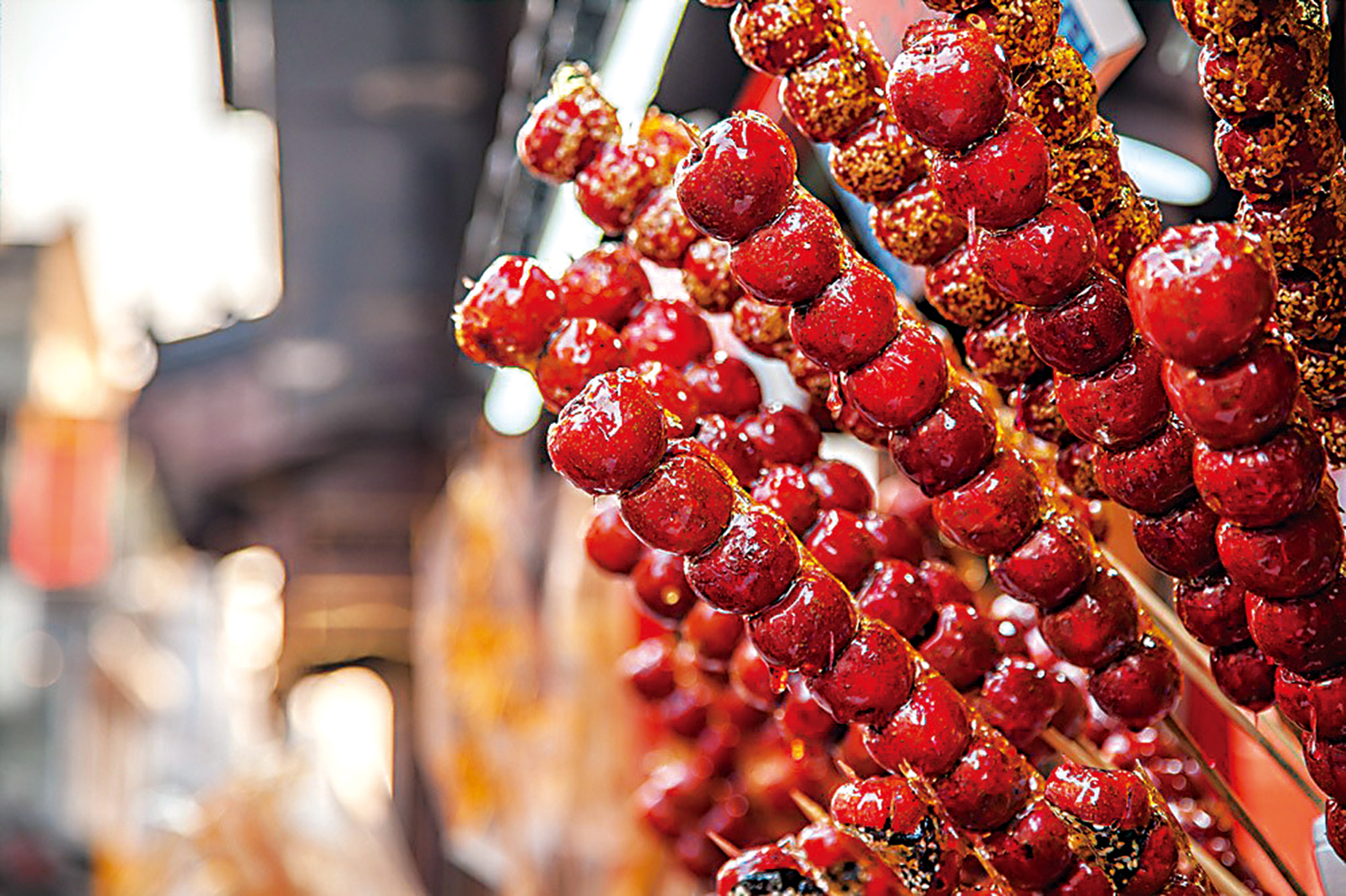 　　圖：冰糖葫蘆是源自京津地區的一種傳統小吃。\資料圖片